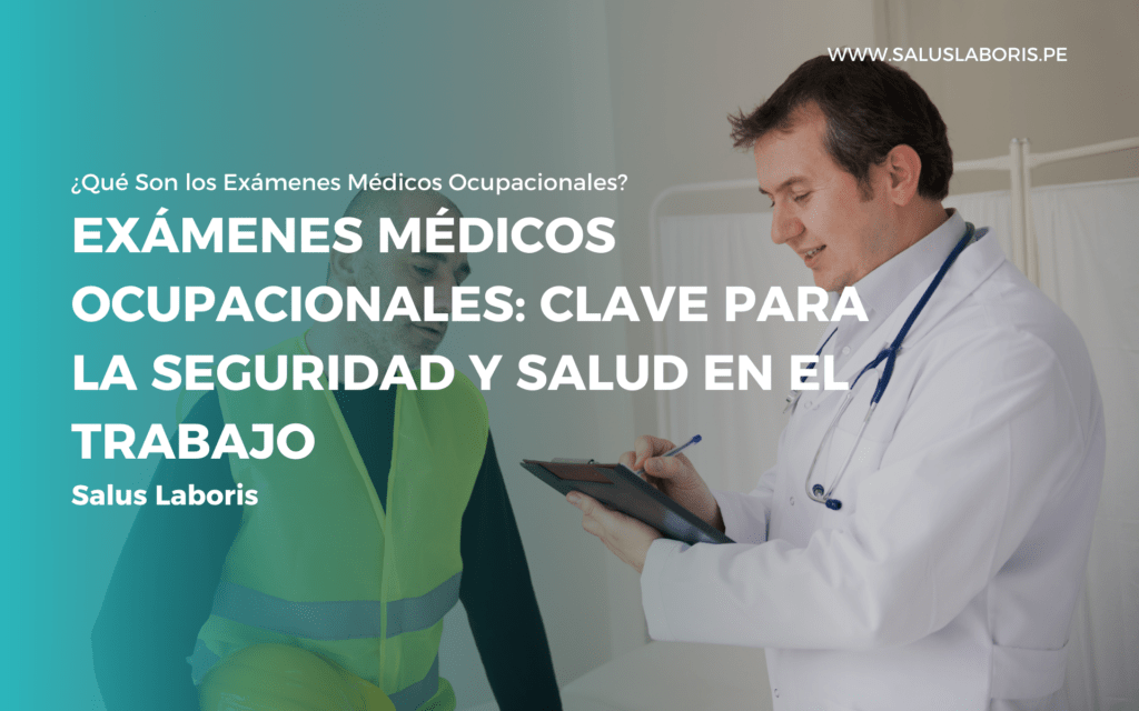 Personal médico realizando exámenes médicos ocupacionales a empleados en un entorno laboral seguro.